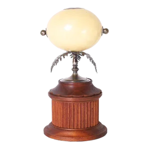 Ostrich Egg Candlestick