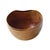 Mid-Century Modern Hand-Turned Teak Bowl For Sale - Image 4 of 7