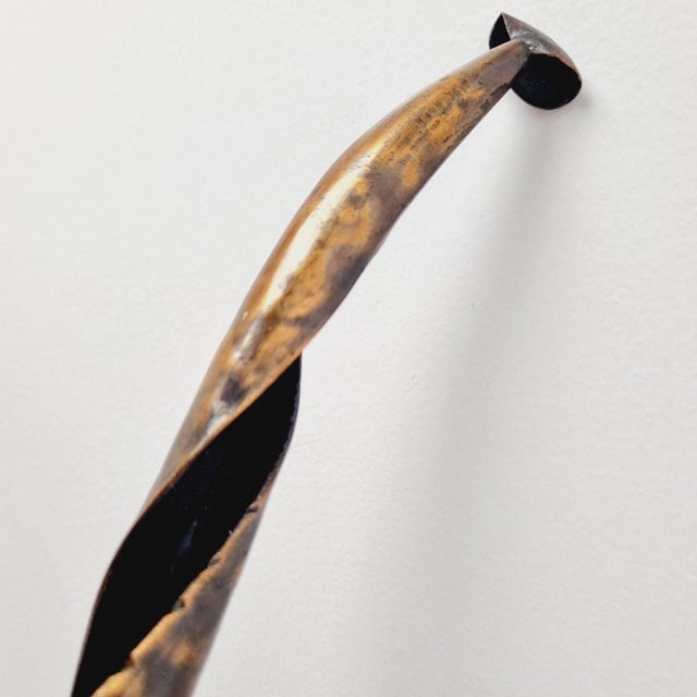 Copper Chiwara Wall Mask, 1970s For Sale - Image 8 of 15