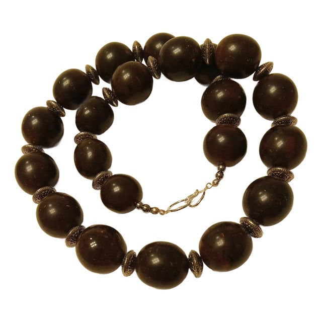 Antique Baltic Amber Necklace For Sale