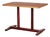 Rectangular Dining Table with Upright Wooden Top, 1980 For Sale