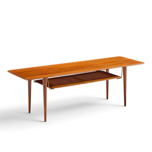 Peter Hvidt & Orla Mølgaard-Nielsen for France and Sons Fd-516 Danish Teak Coffee Table For Sale In Chicago - Image 6 of 10