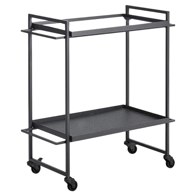 Black Bauhaus Trolley by Kristina Dam Studio For Sale