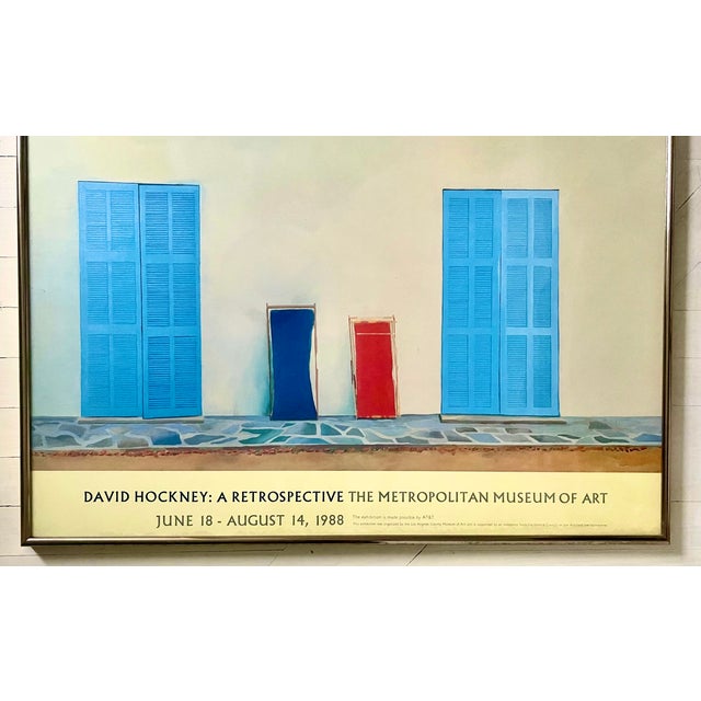 David Hockney: A Retrospective Metropolitan Museum of Art Original