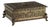 Vintage Chiseled Bronze Chest For Sale