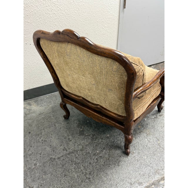 Guy Chaddock Bespoke Bergère Chair For Sale - Image 9 of 12