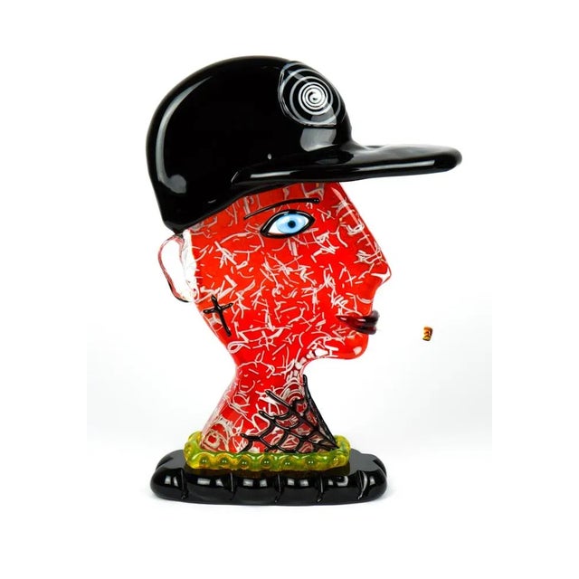 Sculpture Rapper from Made Murano Glass, 2019 For Sale - Image 7 of 9