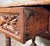 Brown Rare Antique 17th/18th Century European Rustic Oak Hand Carved Refectory Table For Sale - Image 8 of 18