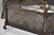 Antique Gothic Spanish Renaissance Steel Brass Octagonal Glass Top Coffee Table For Sale - Image 9 of 18