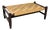 Mid-Century Modern Wabi Sabi Rope Bench, 1960s For Sale
