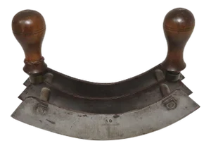 Antique Triple Blade Professional Chefs Kitchen Food Chopper Circa Late 19th Century