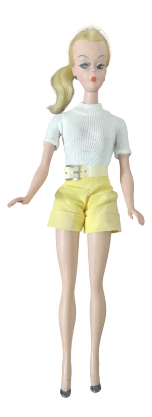 Bild-Lilli Barbie by Max Weissbrodt for Hausser Elastolin, Germany, 1950s