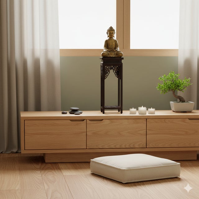 Coffee 4.75" Dark Brown Scroll Pattern Square Tall Slim Wood Display Stand Riser For Sale - Image 8 of 9