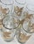 Mid Century 22kt Gold Leaf Tumblers- Set of Eight For Sale - Image 4 of 12