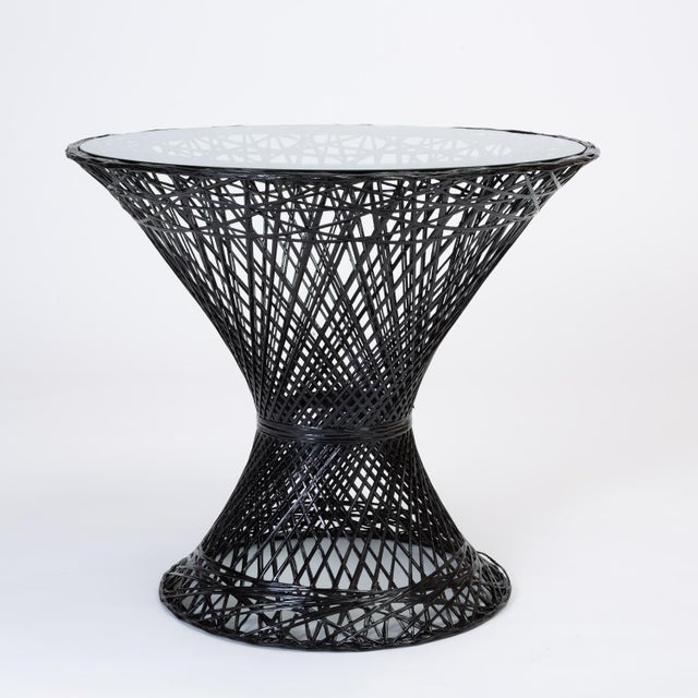 Spun Fiberglass Patio Bistro Table by Woodard Furniture Chairish