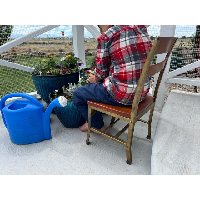 Restored 1900s Antique Child's School Chair Such a fun piece of history! This sweet little chair has been restored at some...