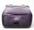 Purple Art Glass Handbag Vase For Sale In Tampa - Image 6 of 8