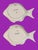 VIETRI Vintage Mediterranean Hand Painted Ceramic Fish Shaped Platters - A Pair For Sale - Image 4 of 11