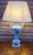 White Swan Neck Porcelain Table Lamp with Fabric Shade from Gerold Tettau, 1950s For Sale - Image 8 of 11