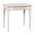 19th Century Swedish White Painted Pine Side Table With Single Drawer For Sale