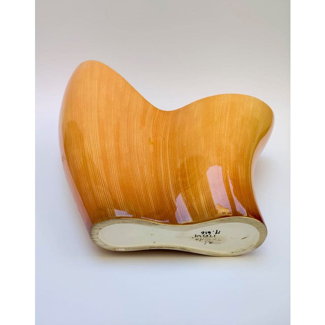 Mid-Century Italian Vibi Torino Ceramic Vase from Imitator of Lenci, 1950s For Sale - Image 6 of 10