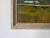 Lavender 1980s Vintage Impressionist Landscape Oil on Canvas Painting, Wood Framed For Sale - Image 8 of 12