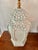 1970s Vintage Palm Beach Ceramic Basket Weave Lamp For Sale - Image 5 of 10
