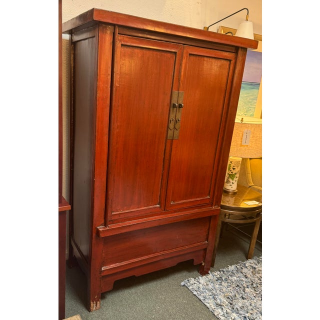 19th Century ShanXi Wedding Armoire, Antique For Sale - Image 5 of 13