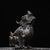 This is a characterful vintage Chinese gilt bronze figure of a mythical beast known as a "Wangtianhou", or "Roaring Beast...