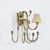 Brass 9-Arm Wall Light, France, 1950s For Sale - Image 11 of 17