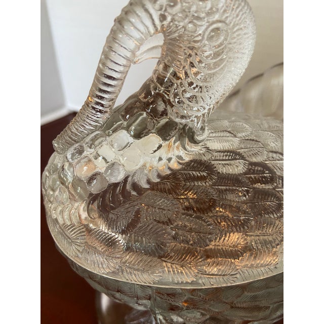 Farmhouse 1940s Glass Turkey For Sale - Image 3 of 6