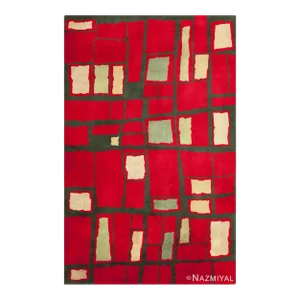 Nazmiyal Collection Vintage Art Deco Wilton Rug