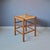 1960s Wood and Rush Stools, 1960s, Set of 3 For Sale - Image 5 of 8