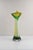 Green and Yellow Murano Glass Vase, 1970s For Sale - Image 10 of 12