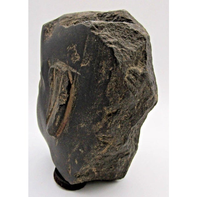 Stone Pre-Columbian Mezcala Carved Stone Axe God Sculpture For Sale - Image 7 of 11