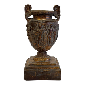 Vintage Neo-Classical Style Bronze Urn