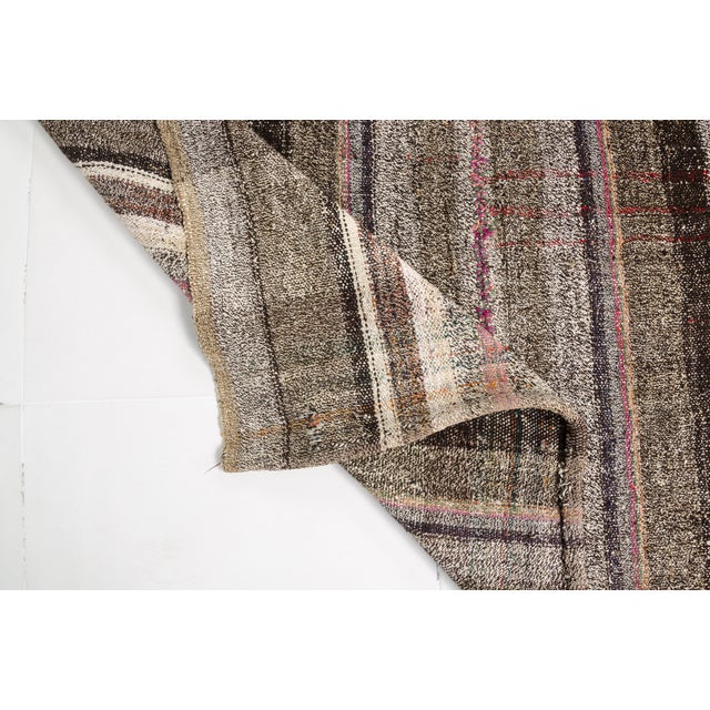 Vintage Anatolian Kilim Rug For Sale - Image 9 of 10