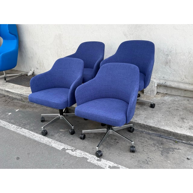 2020s Steelcase for West Elm Sterling Conference Office Chairs, Set of Eight For Sale - Image 5 of 12