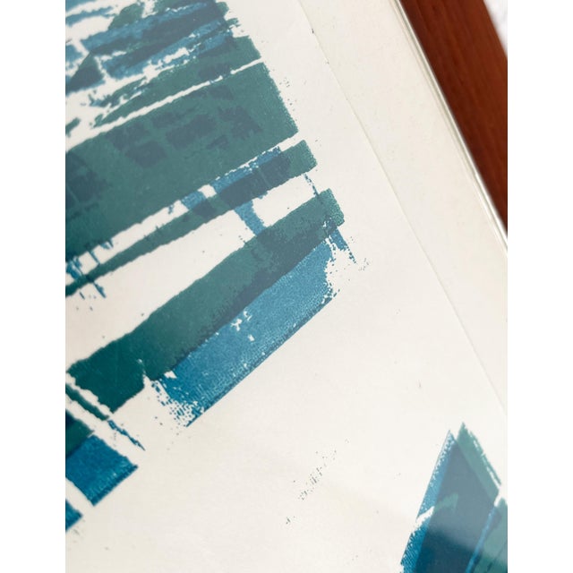 Ute Schmolling, Seglerhafen 32/100, 1960, Linocut, Framed For Sale - Image 18 of 18