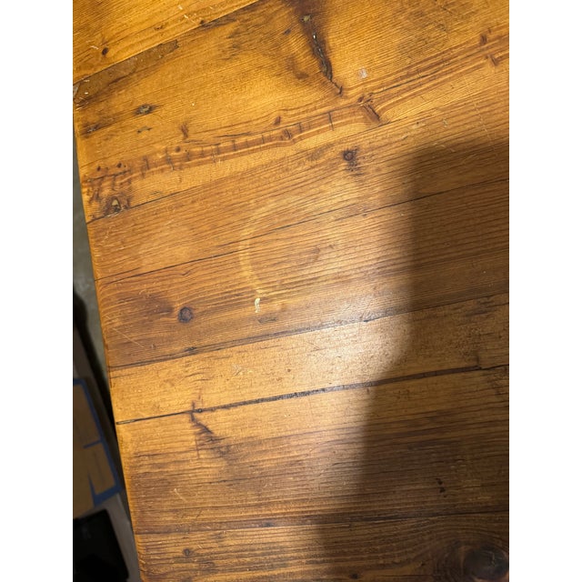 1990s Vintage Ethan Allen-Ish Dining Table For Sale - Image 11 of 11