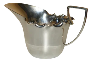 Antique Silver Plated Cream or Milk Jug, 1890s