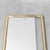 Wall Mirror with Brass Frame, 1970s For Sale - Image 6 of 8