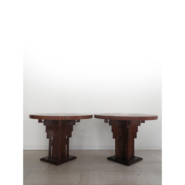 Gueridon Tables with Sculptural Base, Italy, 1930s, Set of 2 For Sale - Image 3 of 18