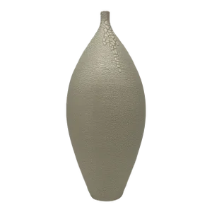 Modernist Hand Thrown Japanese Inspired Ceramic Vase