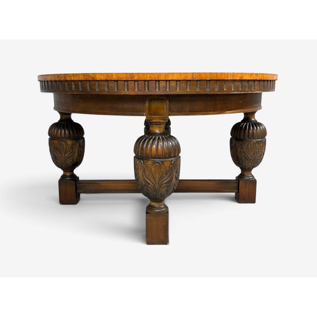 Chocolate Ab Slutarps Möbelindustri, Swedish Grace, Coffee Table, Mahogany, Sweden, 1930s For Sale - Image 8 of 12