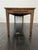 Wood Antique French Applewood Farm Table For Sale - Image 7 of 14