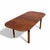 Danish Mid-Century Teak Butterfly-Leaf Dining Table, Mid-Century Modern, Scandinavian For Sale - Image 17 of 18