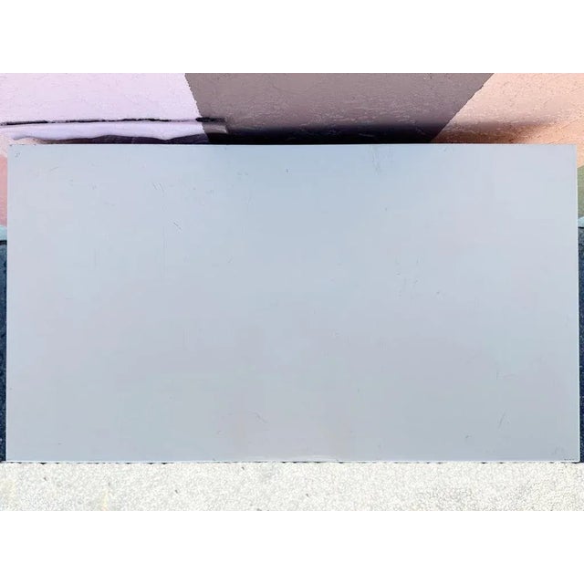 White Mid 20th Century Palm Beach Regency Ficks Reed Faux Bamboo Tall Chest For Sale - Image 8 of 12