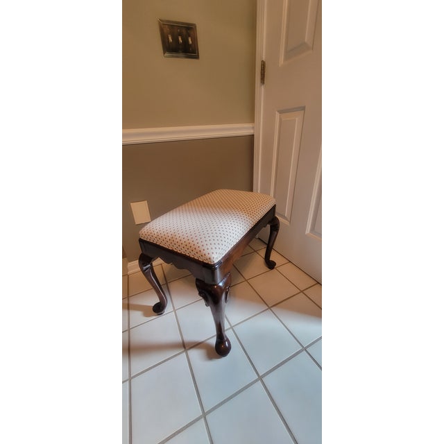 Vintage Ethan Allen Traditional Classics Bench For Sale - Image 15 of 17