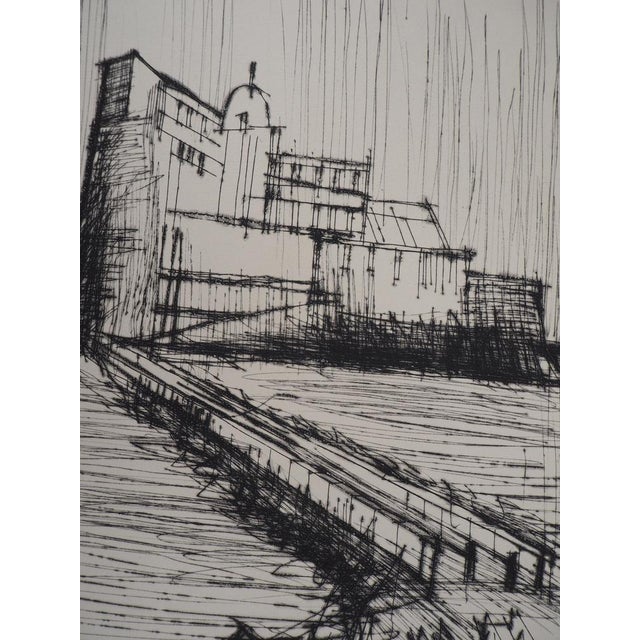 Modern Bernard Buffet, La forteresse, Etching For Sale - Image 3 of 6